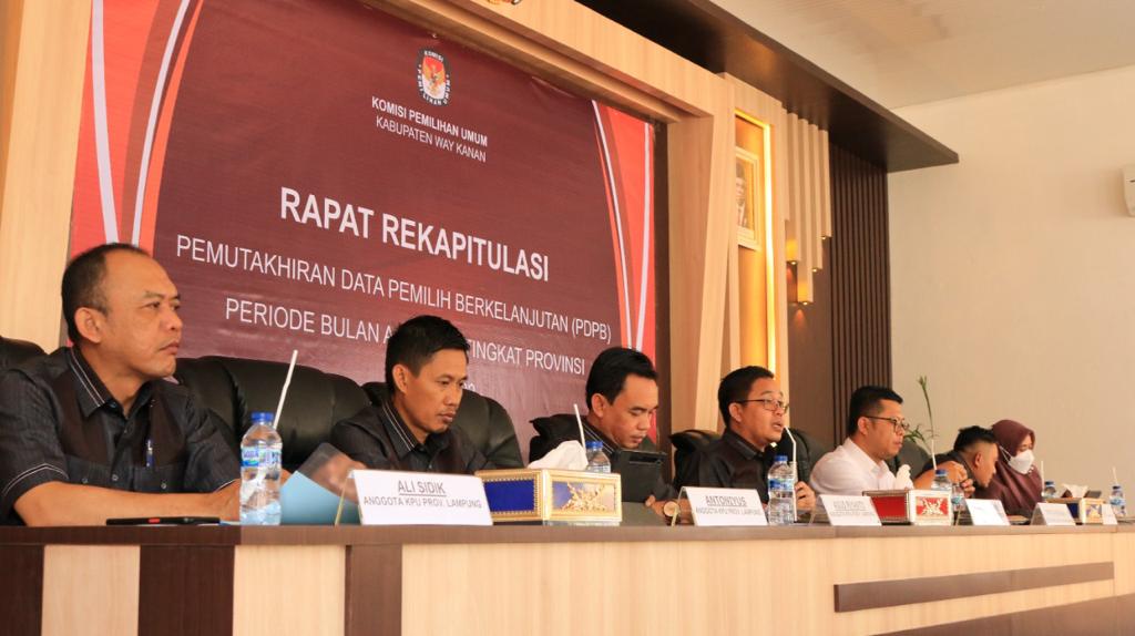 Di Lampung, Terdeteksi Pemilih Pemilu yang Tidak Dikenal 