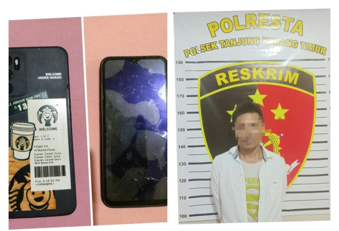 Mencuri Handphone Pemilik Kamar Kos, Remaja Ini Digelandang ke Kantor Polisi