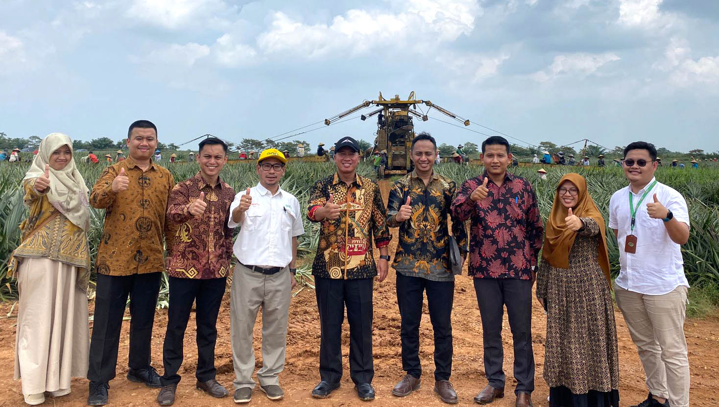 UTI Rencanakan Kerjasama Dengan PT Great Giant Pineapple