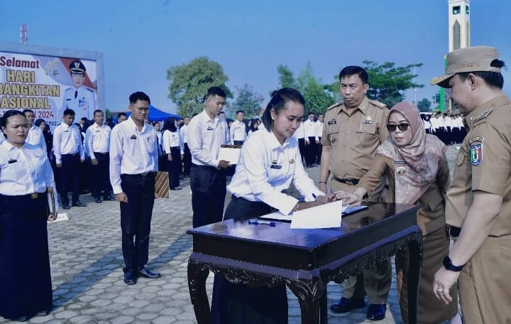 Alhamdulillah, 949 PPK di Pringsewu Lampung Terima SK