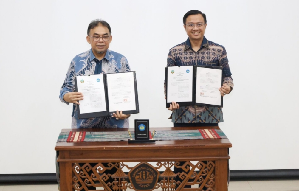 Unila-Kemenhut Teken MoU, Perkuat Kolaborasi Sektor Kehutanan