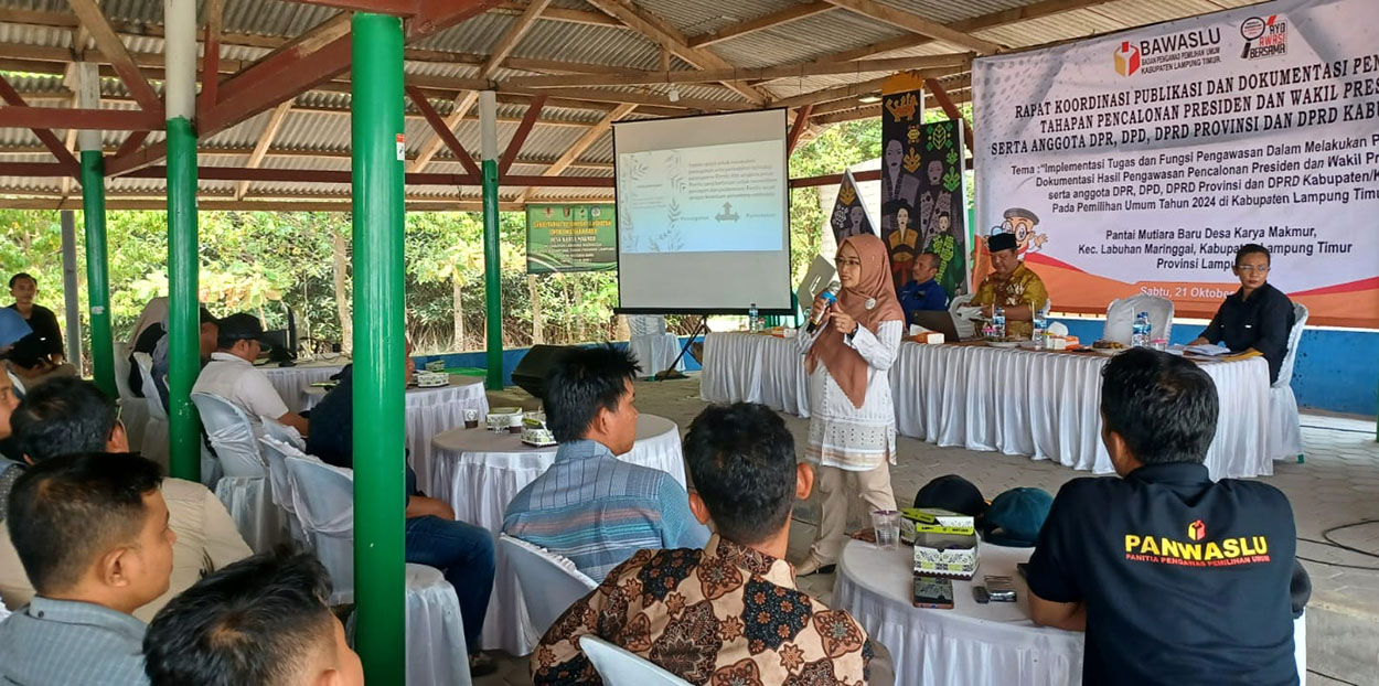 Bawaslu Lampung Timur Harapkan Media Ikut Berperan Mewujudkan Pemilu Berkualitas