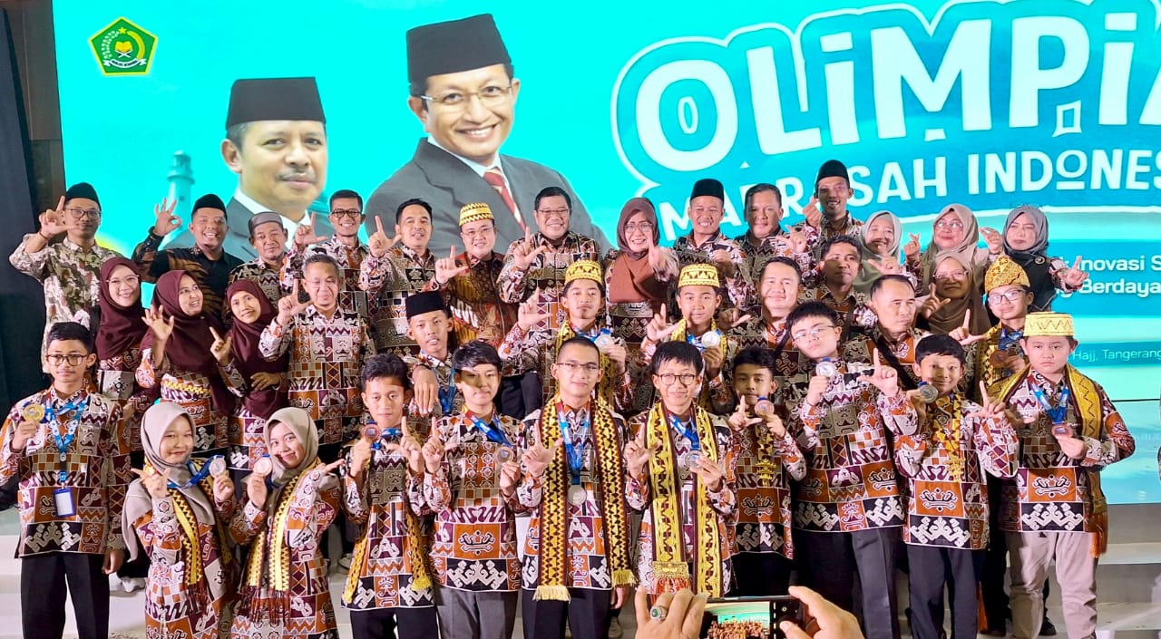 Selamat! Kontingen Lampung Raih 1 Medali Emas, 9 Perak & 5 Perunggu Pada Olimpiade Madrasah Indonesia 2025