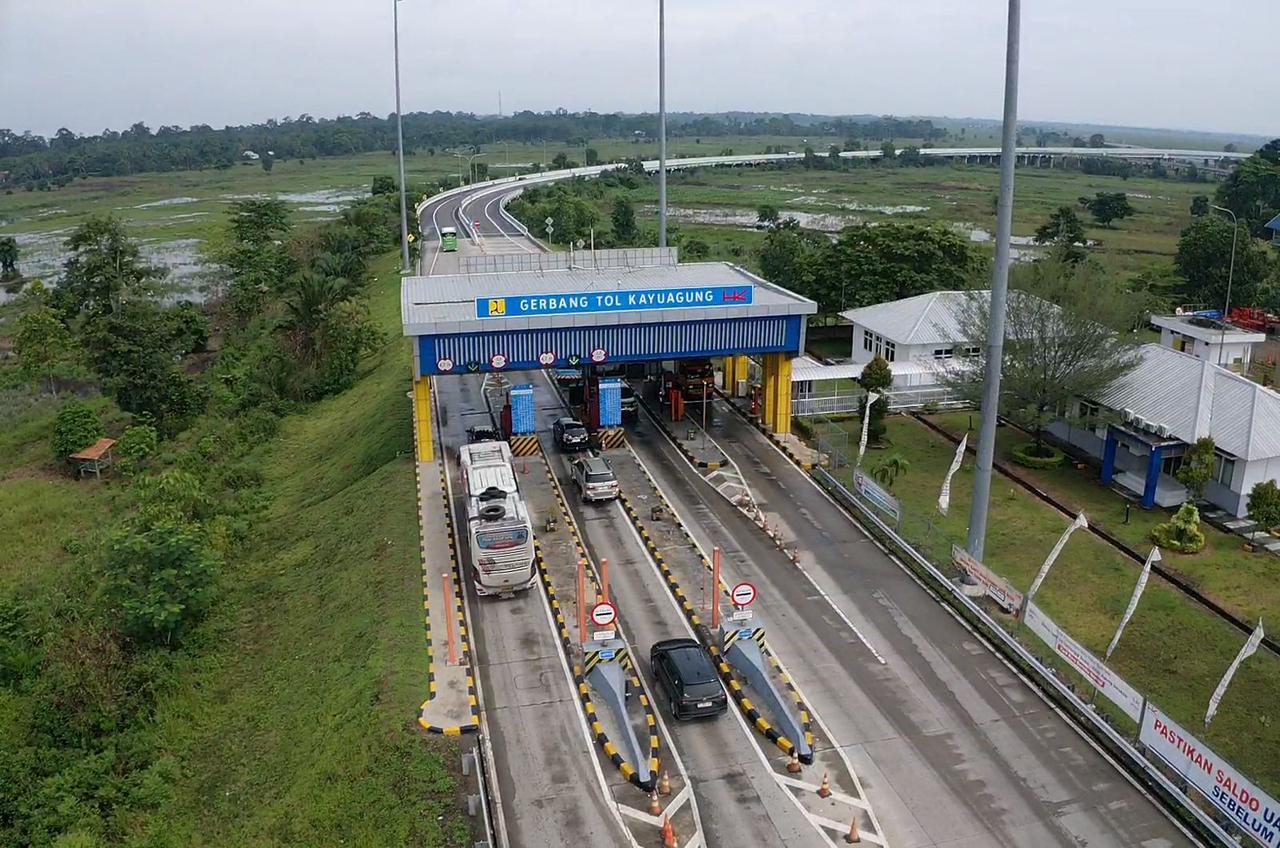 Tetap Waspada, Kendaraan yang Melintasi Tol Lampung Terpantau Masih Terus Meningkat