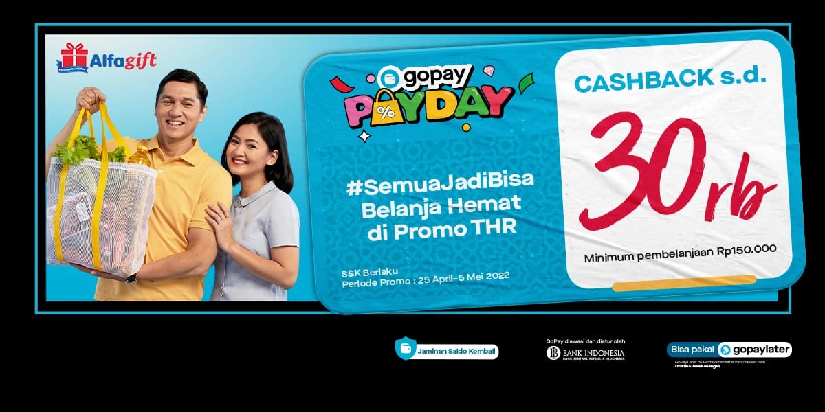 Lebih Hemat Belanja Dengan Gopay di Alfamart, Simak Caranya 