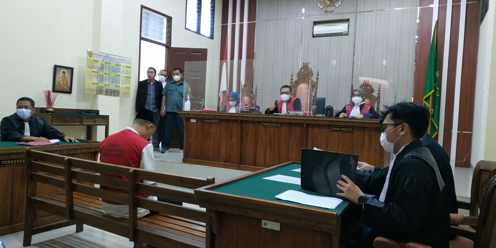 Jaksa Dakwa Angga Brawijaya Bunuh Ketua Laskar Merah Putih Kecamatan Sukabumi