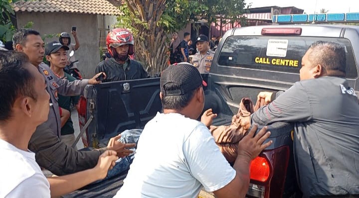 Pelaku Curanmor Klenger Dihajar Massa Usai Terjatuh Saat Hendak Melarikan Diri