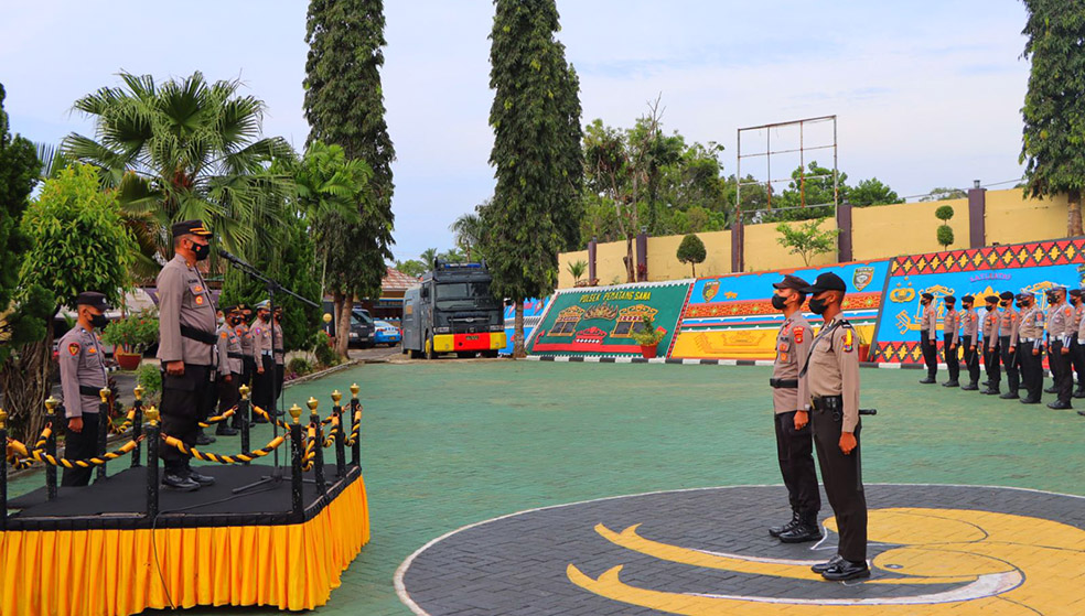 Polres Tanggamus Terima 15 Siswa Diktuk SPN Polda Lampung