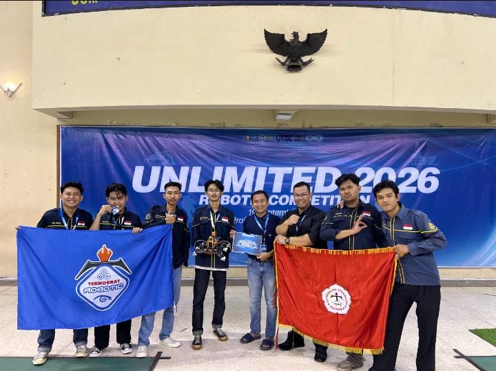 Tim Robotik Teknokrat Raih Juara Nasional di Kontes Robot Undip