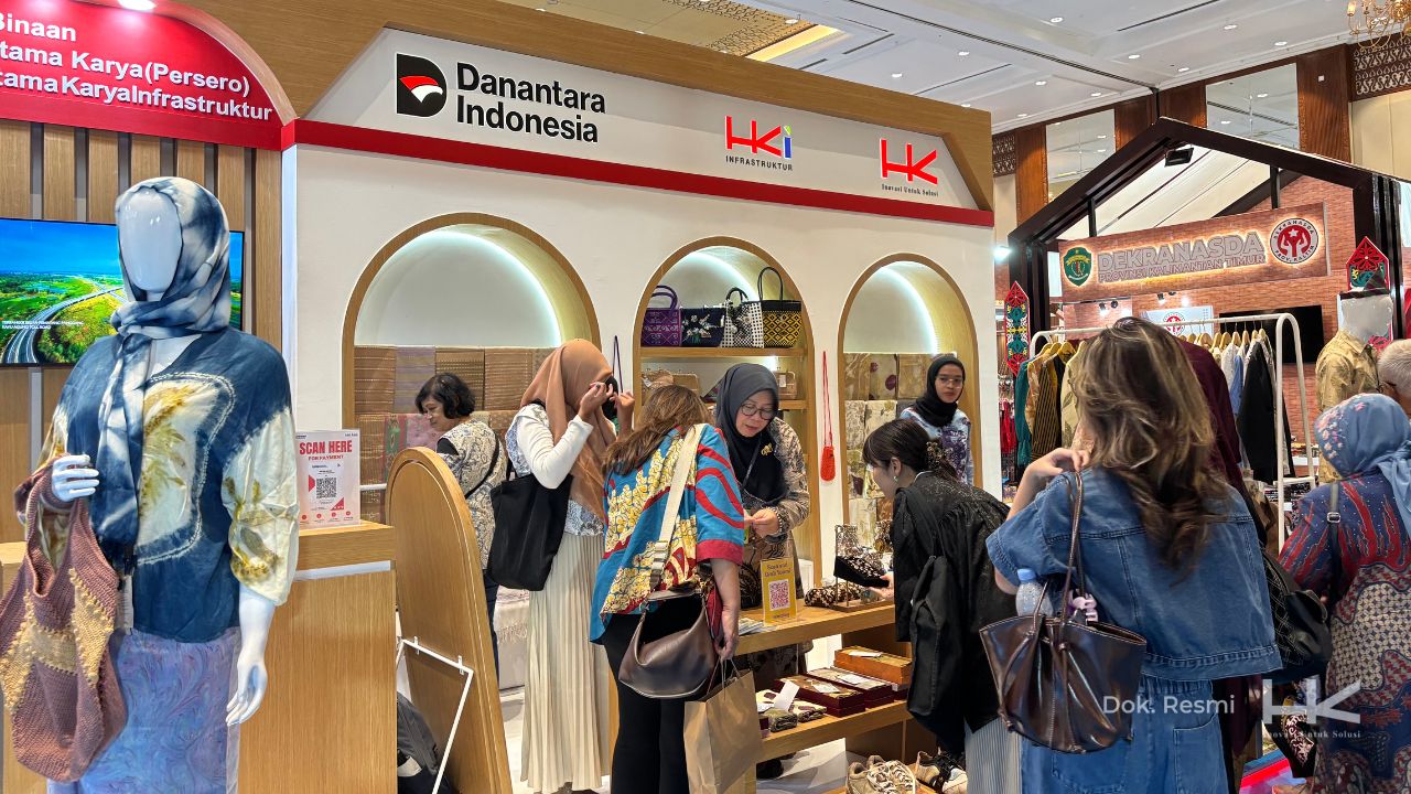 Lima UMKM Binaan Hutama Karya Menjadi Magnet Pengunjung di INACRAFT 2025