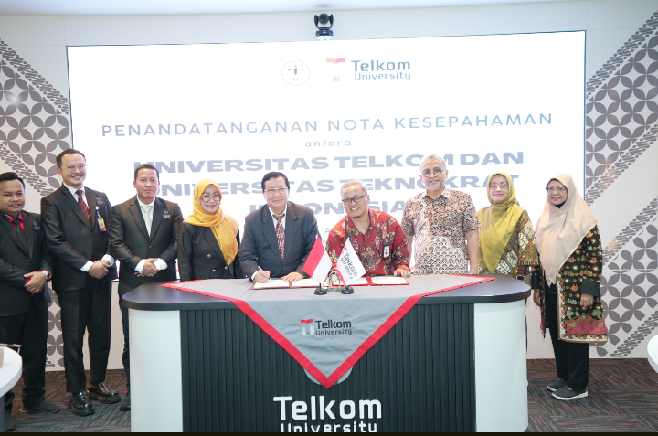 Fokus Pengembangan Riset dan Inovasi, Universitas Teknokrat Indonesia Jalin Kerja Sama Universitas Telkom