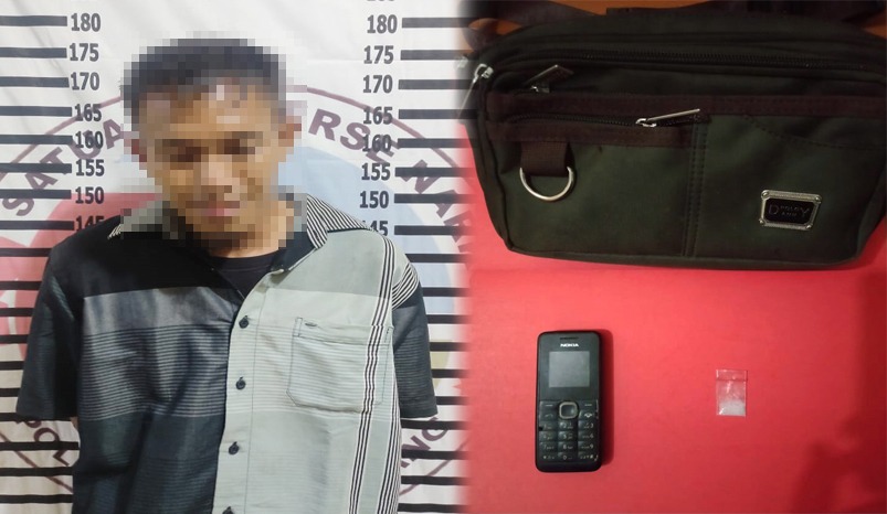 Tenteng Narkoba Tengah Malam, Warga Menggala Diciduk Polisi