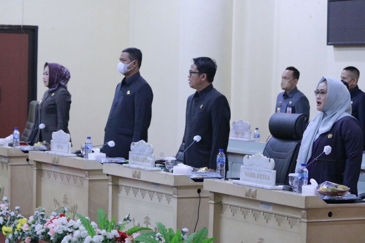 Laporan Pertanggungjawaban APBD 2021 Tulang Bawang Disetujui DPRD, Begini Kata Winarti