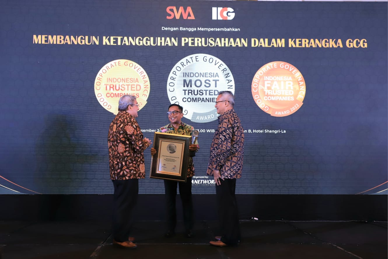 Terapkan GCG Terbaik, BRI Jadi Indonesia Most Trusted Companies 2022