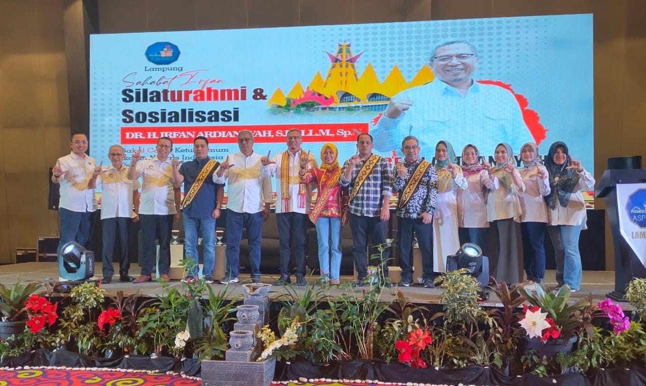 Balon Ketum INI Irfan Ardiansyah Gelar Kampanye Mandiri di Lampung