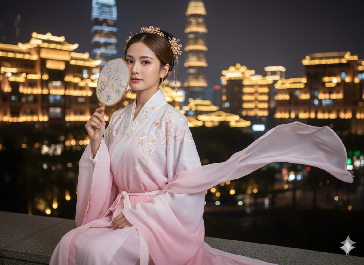 Paduan Nuansa Urban dan Sentuhan Tradisional! Pakai Prompt Gemini AI Ini, Bikin Foto Berlatar Kota Chongqing