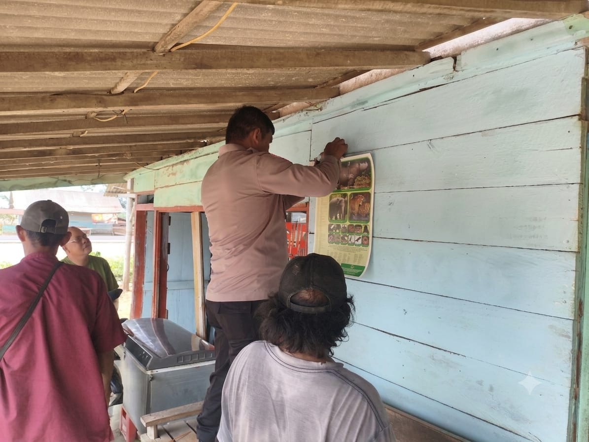 Polres Mesuji Edukasi Warga Usai Kasus Pembunuhan Tapir