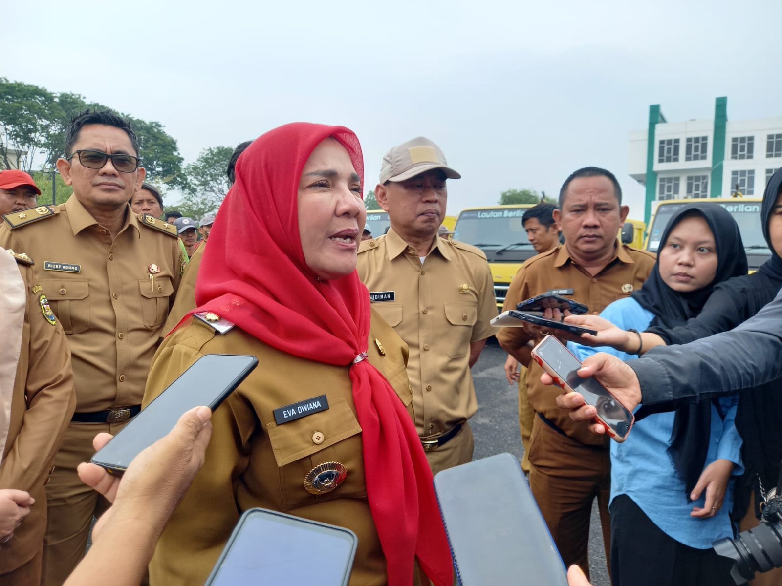 Pemkot Salurkan Puluhan Kendaraan  Operasional Petugas Dinas DLH Bandar Lampung