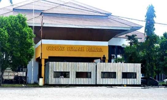 Ada Posko Keamanan di Depan Gedung Sumpah Pemuda, Anggota Dewan Penyantun KONI Lampung Sarankan Hal Ini  