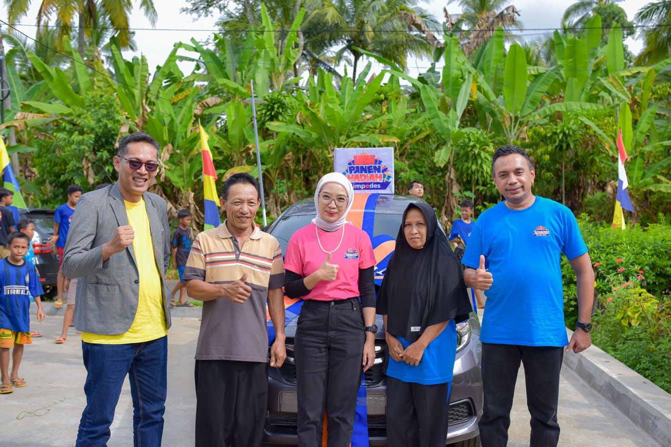 Nasabah Bank BRI Unit Talang Padang Raih Grand Prize Honda Mobilio 