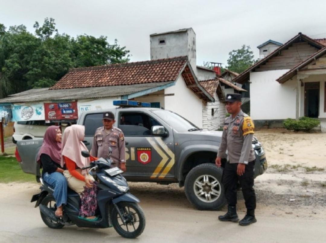 Lokasi Keramaian Jadi Sasaran Giat Strong Point Polisi Tulang Bawang, Ini Tujuannya