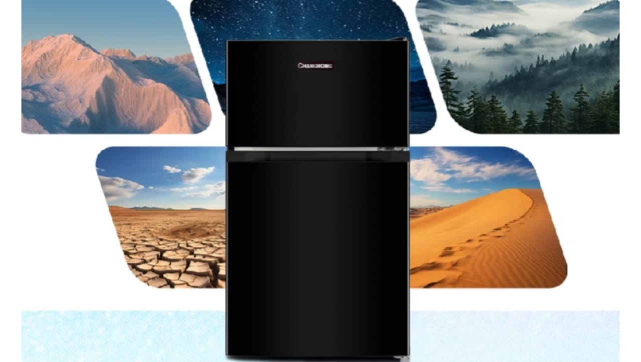 Changhong Kulkas Mini, Lemari Es Murah 2 Pintu dengan Desain Elegan dan Kapasitas Besar