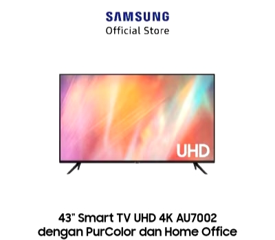 Spesifikasi Samsung Smart TV 43 inch UHD 4K, Gambar Lebih Jernih dan Detail Tampak Nyata