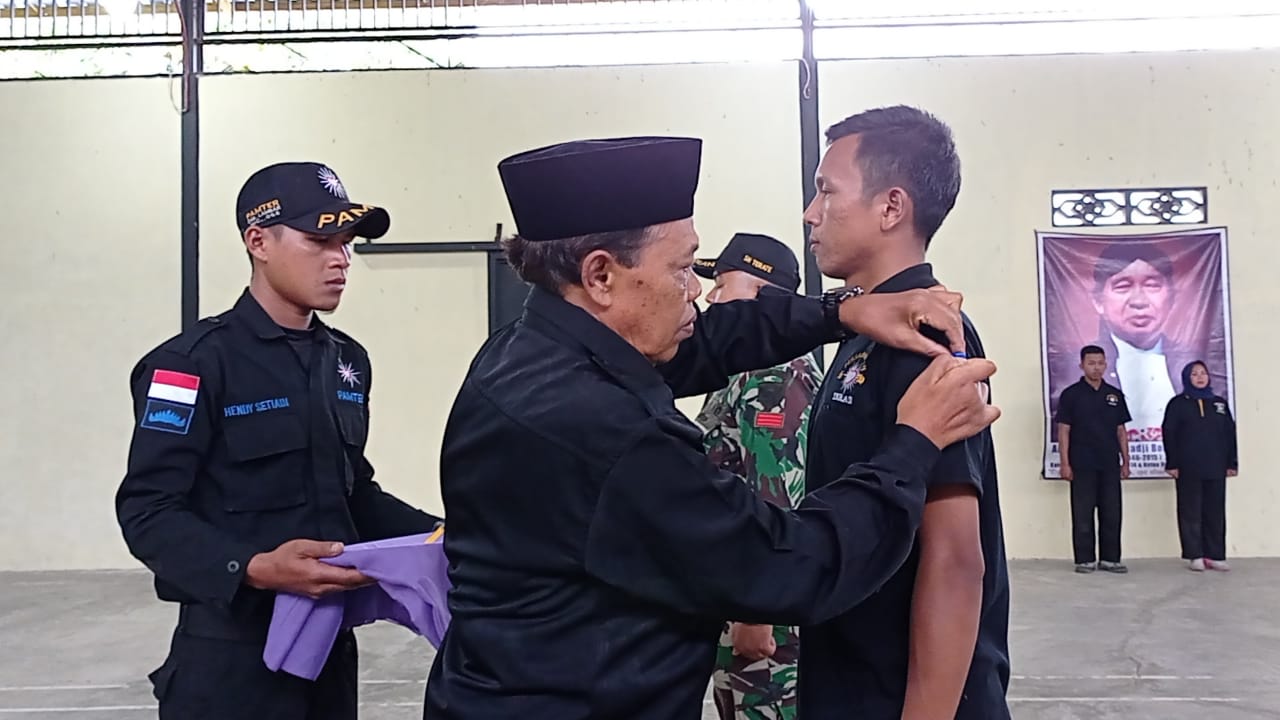 Lulus Ikuti Diklat, 48 Pamter PSHT Cabang Lampung Barat Dikukuhkan