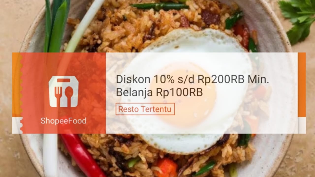 Rapatkan Barisan! Klaim Voucher Diskon Sampai Rp200 Ribu di ShopeeFood Untuk Makan Siang Lebih Hemat