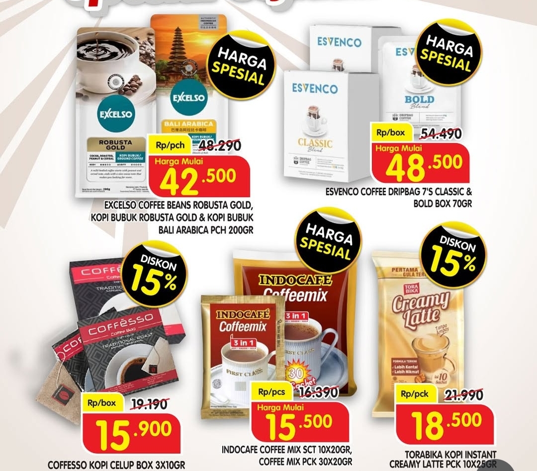Spesial Gajian Bersama Superindo 25 September - 1 Oktober 2025, Coffee Party dan Milk Party Diskon 15 Persen