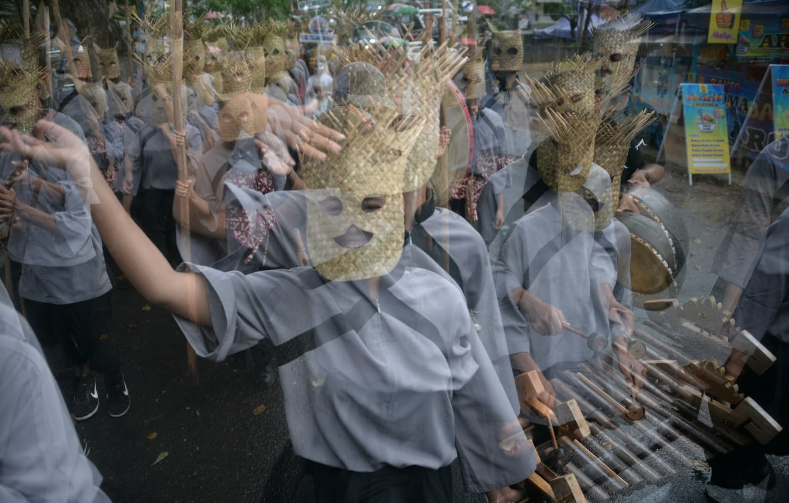Gelaran Karnaval Budaya Maskland Disambut Hujan