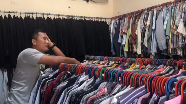Penjual Baju Bekas Di Lampung Tolak Keras Larangan Impor Barang Bekas