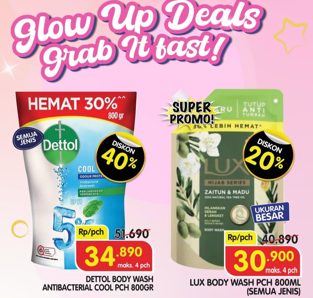 Cewek Cewek Merapat ke Superindo! Ada Glow Up Deals 25 September - 8 Oktober 2025