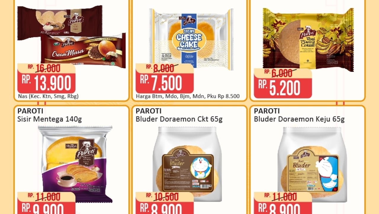 Promo Roti Lezat Untuk Sarapan Hemat di Alfamart, Ada Edisi Doraemon!