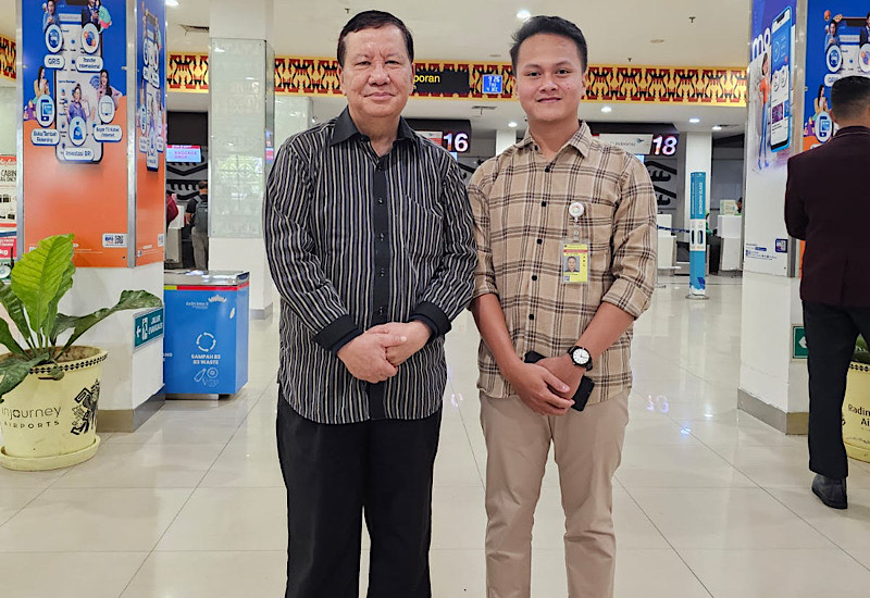Alumnus Teknokrat Ceritakan Perjalanan Karier di Bandara Radin Inten II 