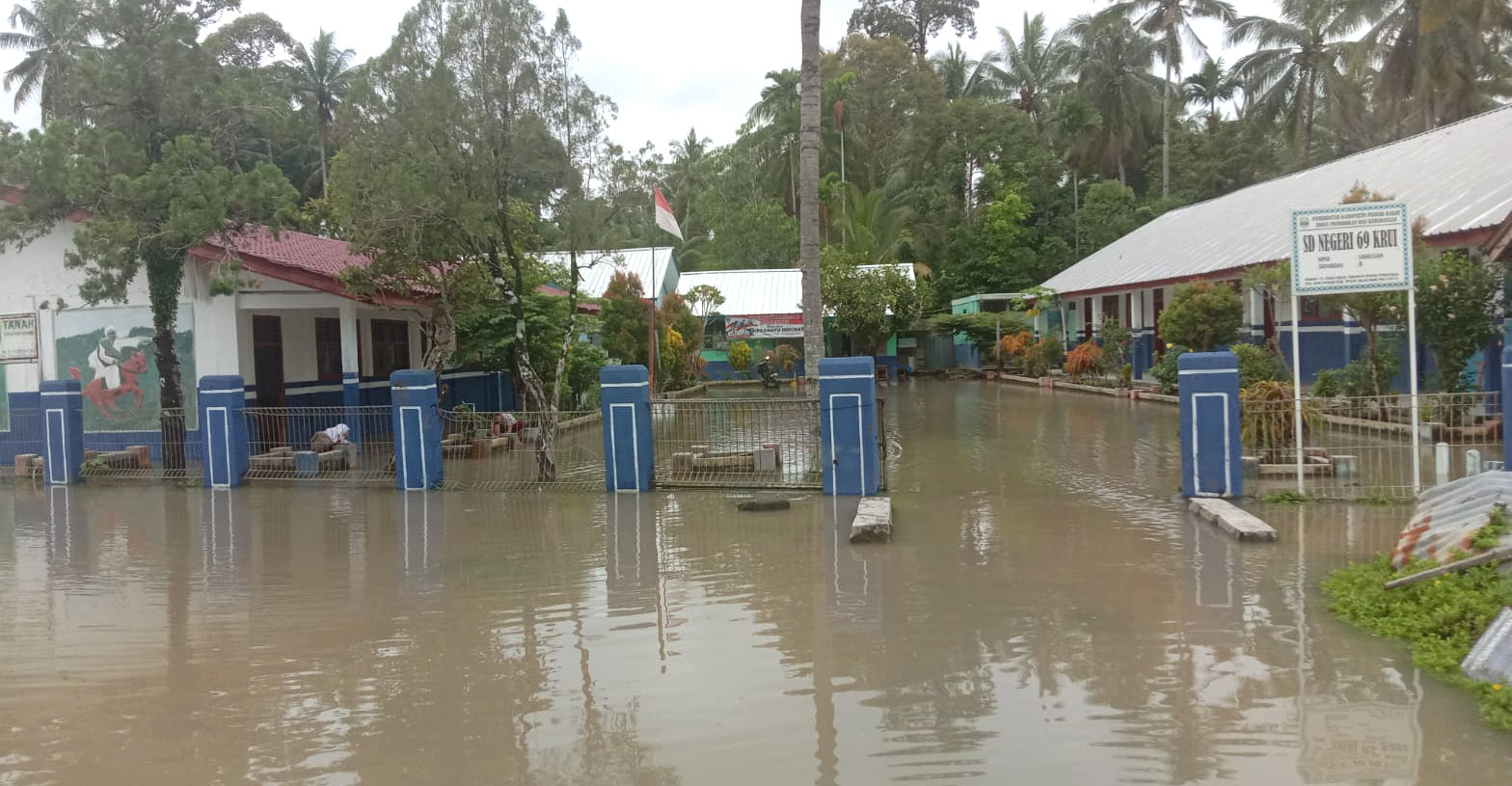 Soal Banjir di SDN 69 Krui, Disdikbud Pesisir Barat Ambil Langkah Ini 