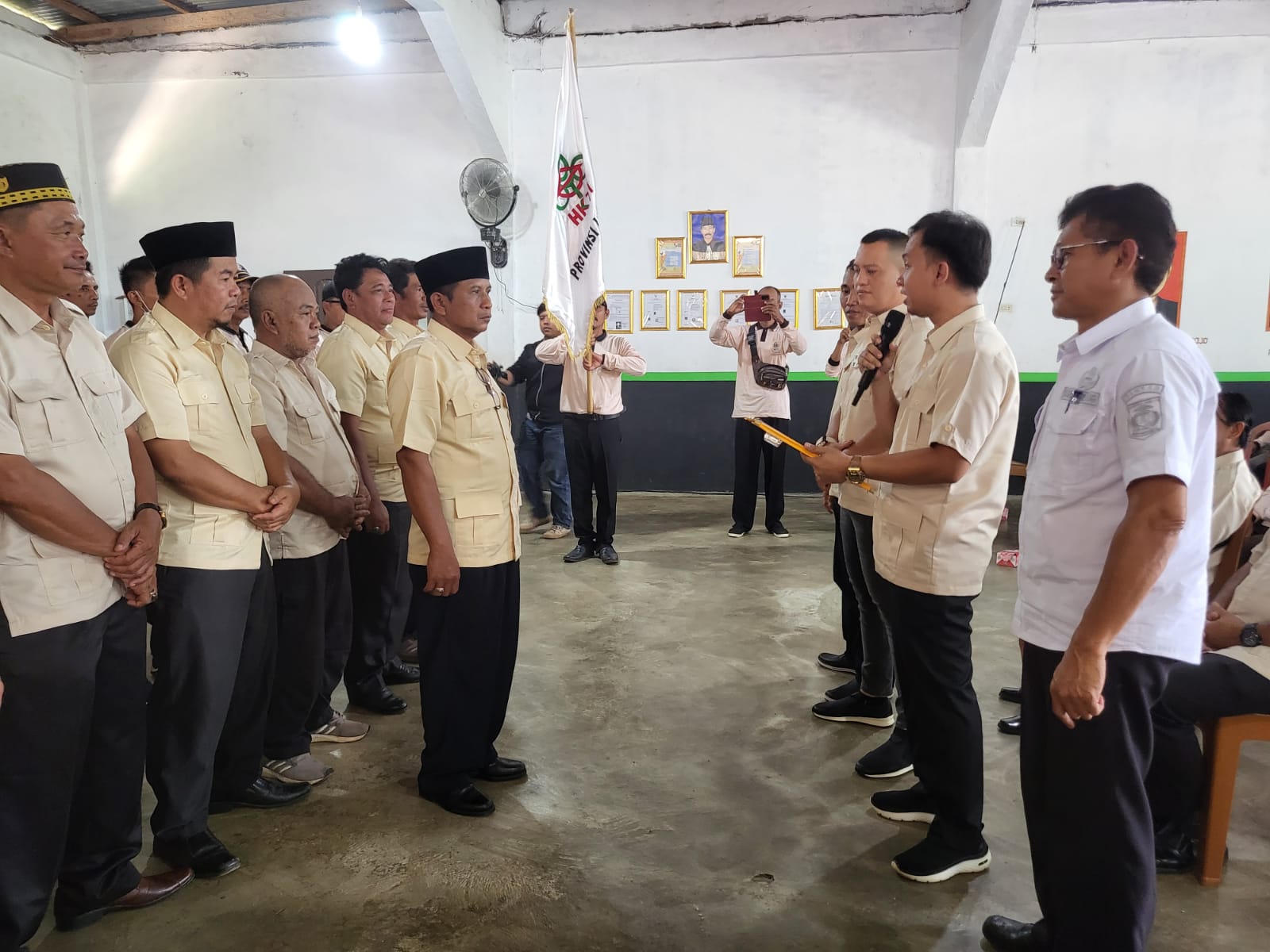 Ketua PAC HKTI Bukitkemuning Dilantik