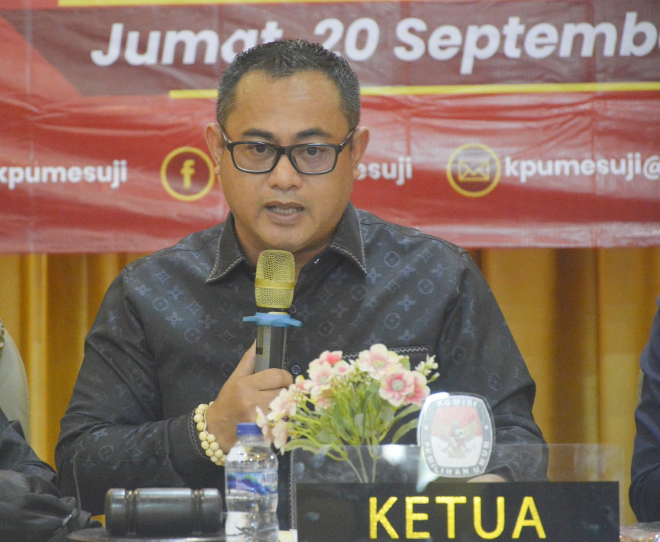 KPU Mesuji Pastikan Sudah Terima LADK 4 Paslon Bupati 