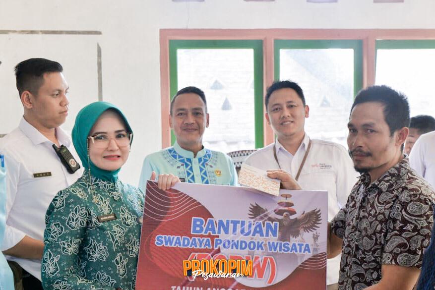 Garap Potensi Pariwisata di Lampung, Bantuan Swadaya Pondok Wisata Disalurkan