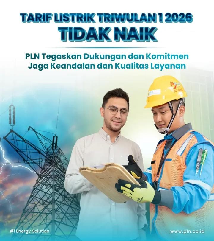Pemerintah Pastikan Tak Ada Kenaikan Tarif Listrik Pada Triwulan I 2026