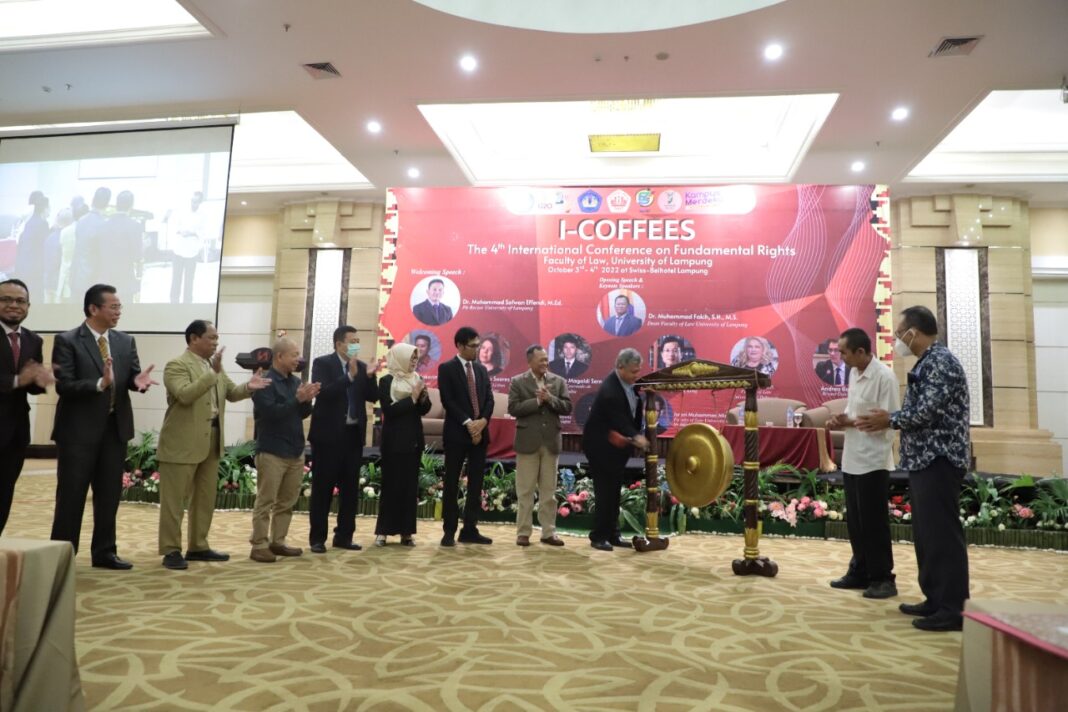 FH Unila Gelar Konferensi I-Coffees 2022