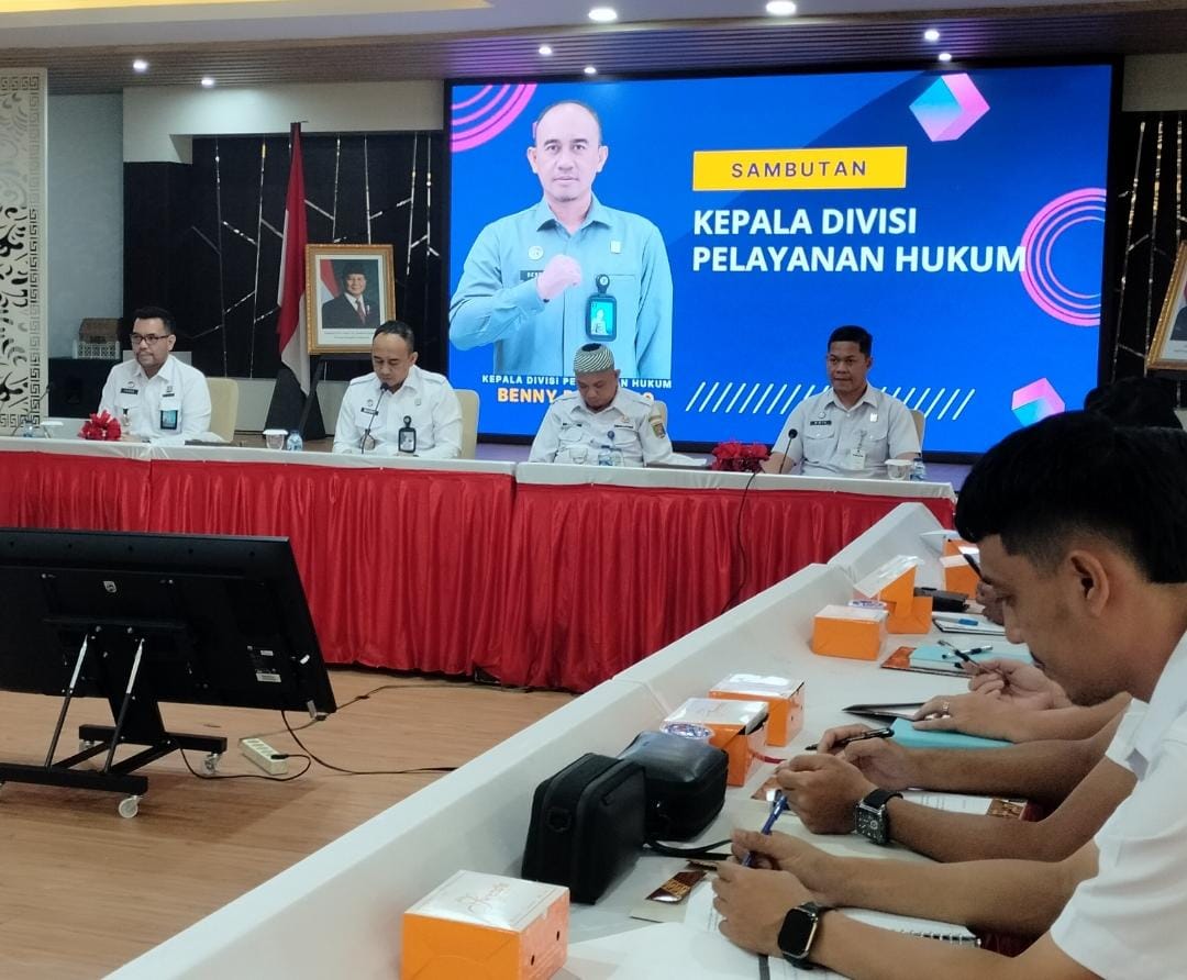 Kanwil Kemenkum Lampung dan Pemda Matangkan Draf PKS, Dorong Pembentukan Sentra Kekayaan IntelektuaI