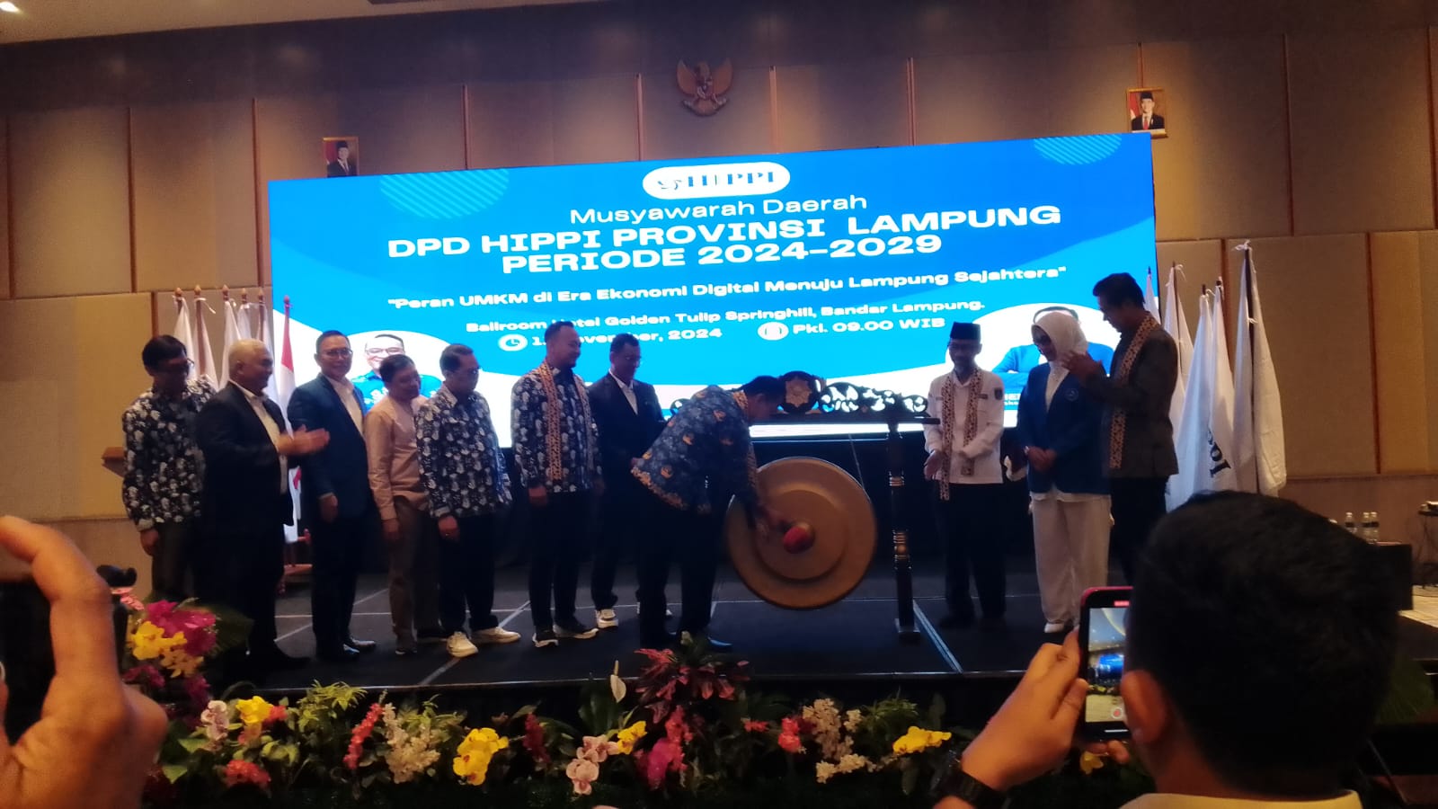 HIPPI Lampung Resmi Terbentuk, Siap Bantu Pertumbuhan Ekonomi Daerah!