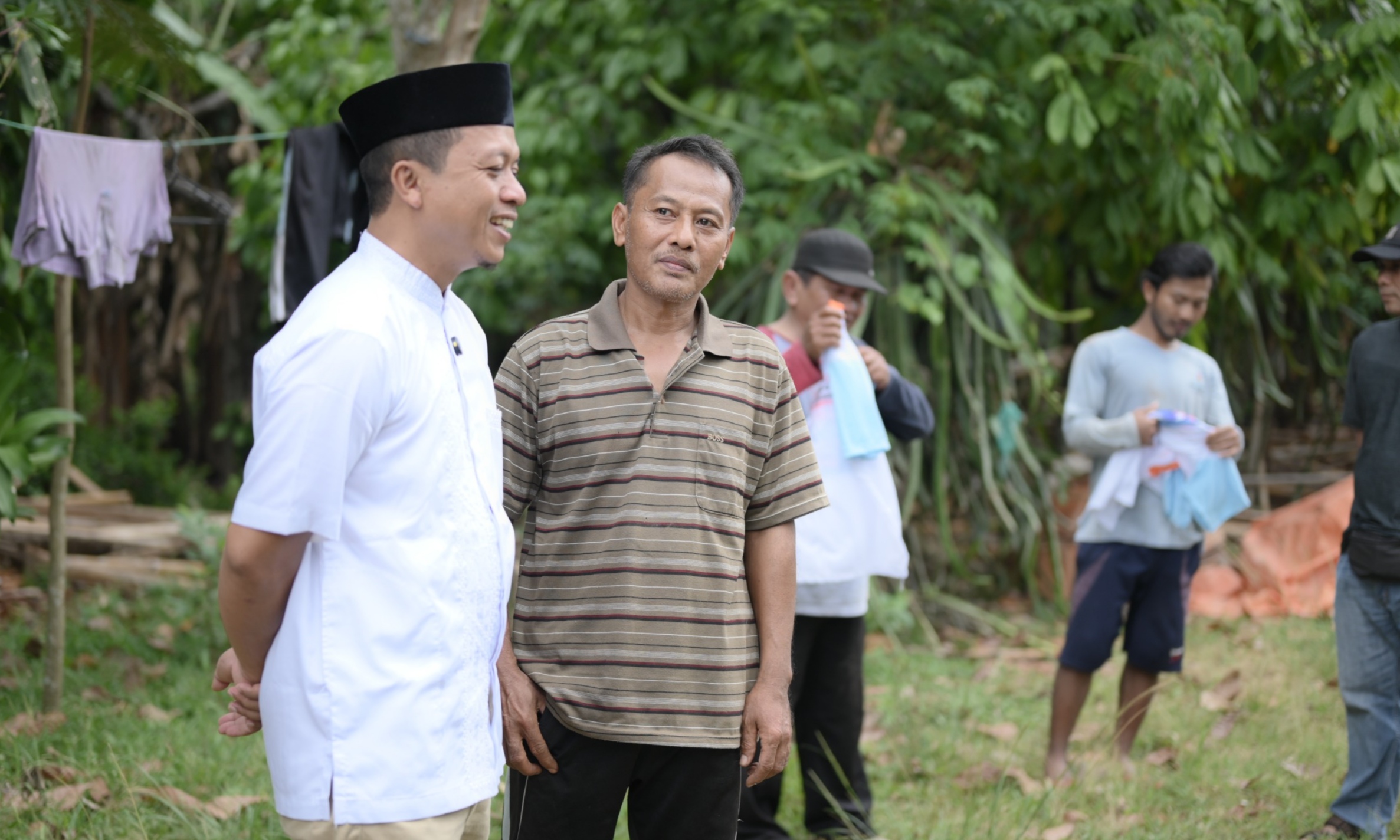 Kunjungi Korban Puting Beliung, Riyanto Pamungkas Komitmen Kurangi Risiko dan Dampak Bencana di Pringsewu 