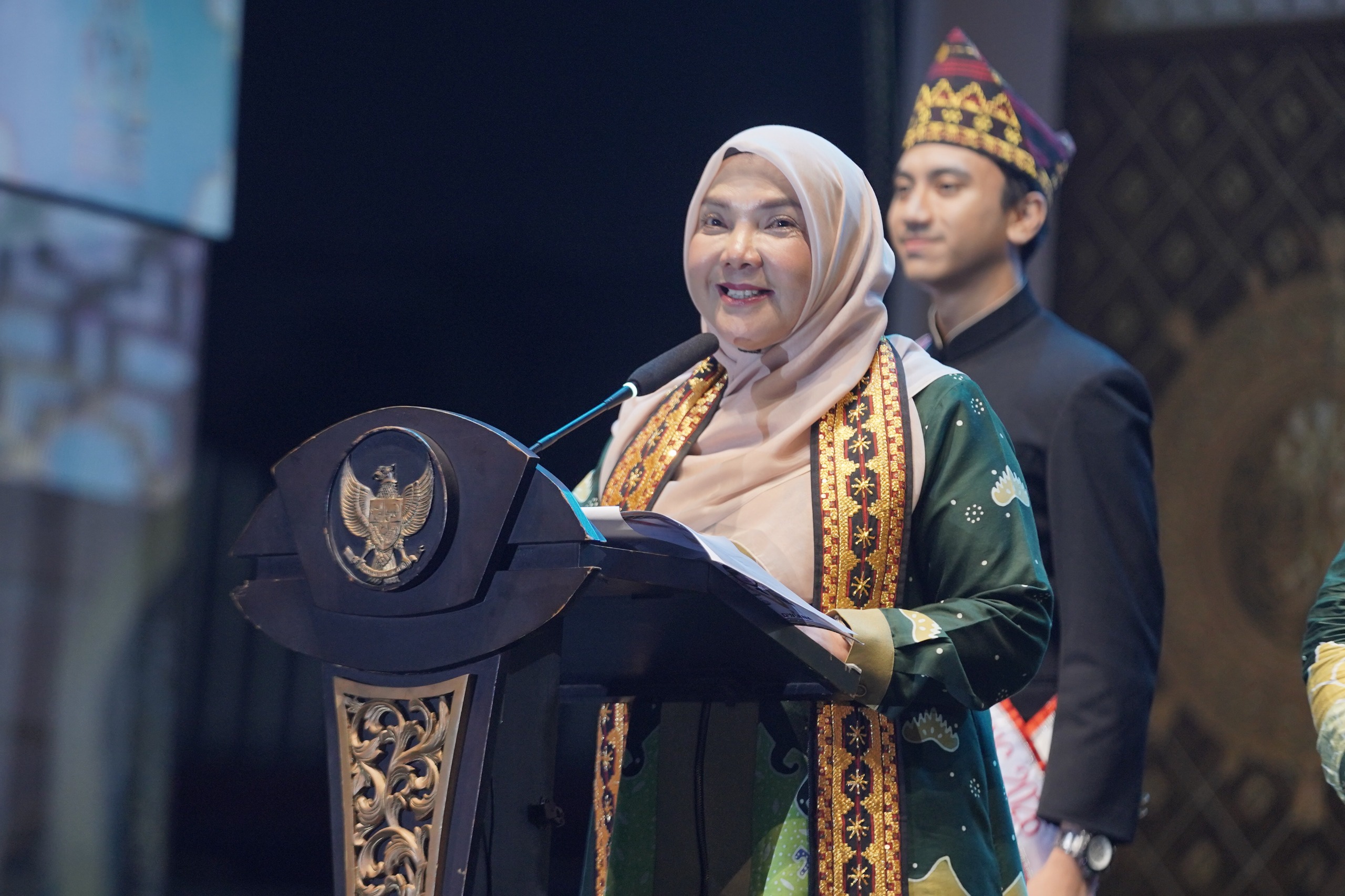 MTQ Ke-55 di Bandar Lampung Resmi Dibuka, Bunda Eva Dukung Generasi Berilmu dan Berakhlak