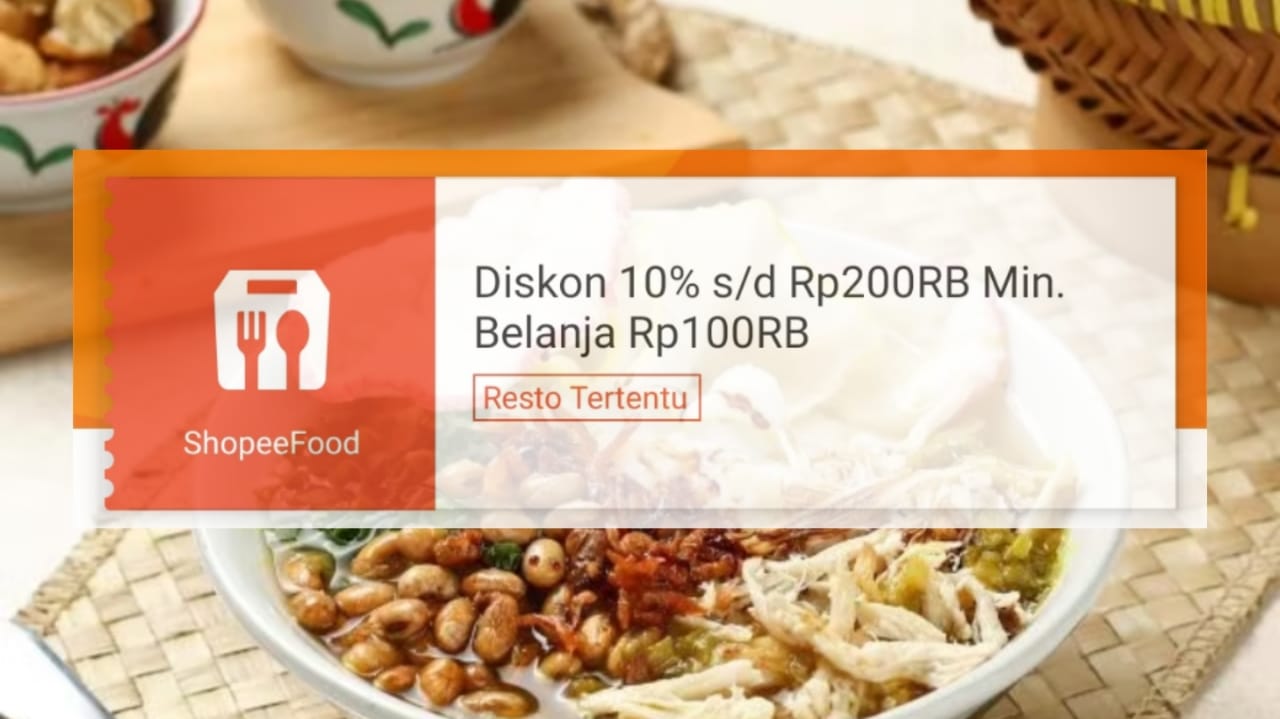 Anak Kost Merapat! Klaim Voucher Makan Hemat Seminggu Sampai Rp200 Ribu di ShopeeFood 