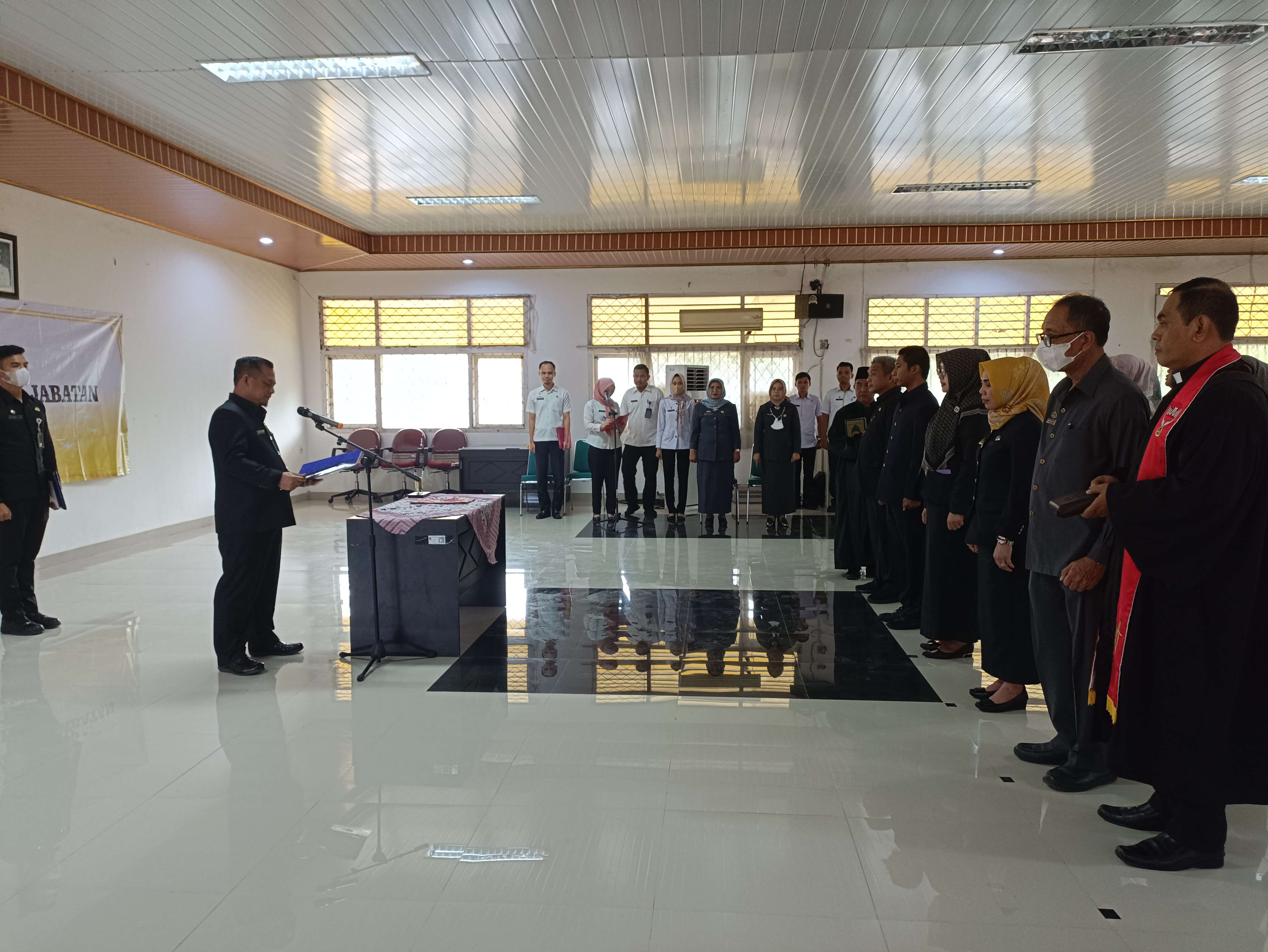 9 Pejabat Fungsional Pemprov Lampung Dilantik, 7 Diantaranya Terkait Penyetaraan Jabatan