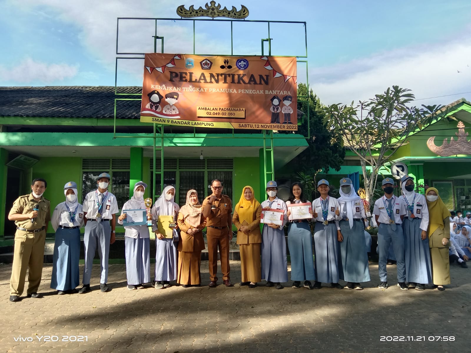 Siswa Cetak Prestasi, Ini Pesan Waka SMAN 9 Bandar Lampung