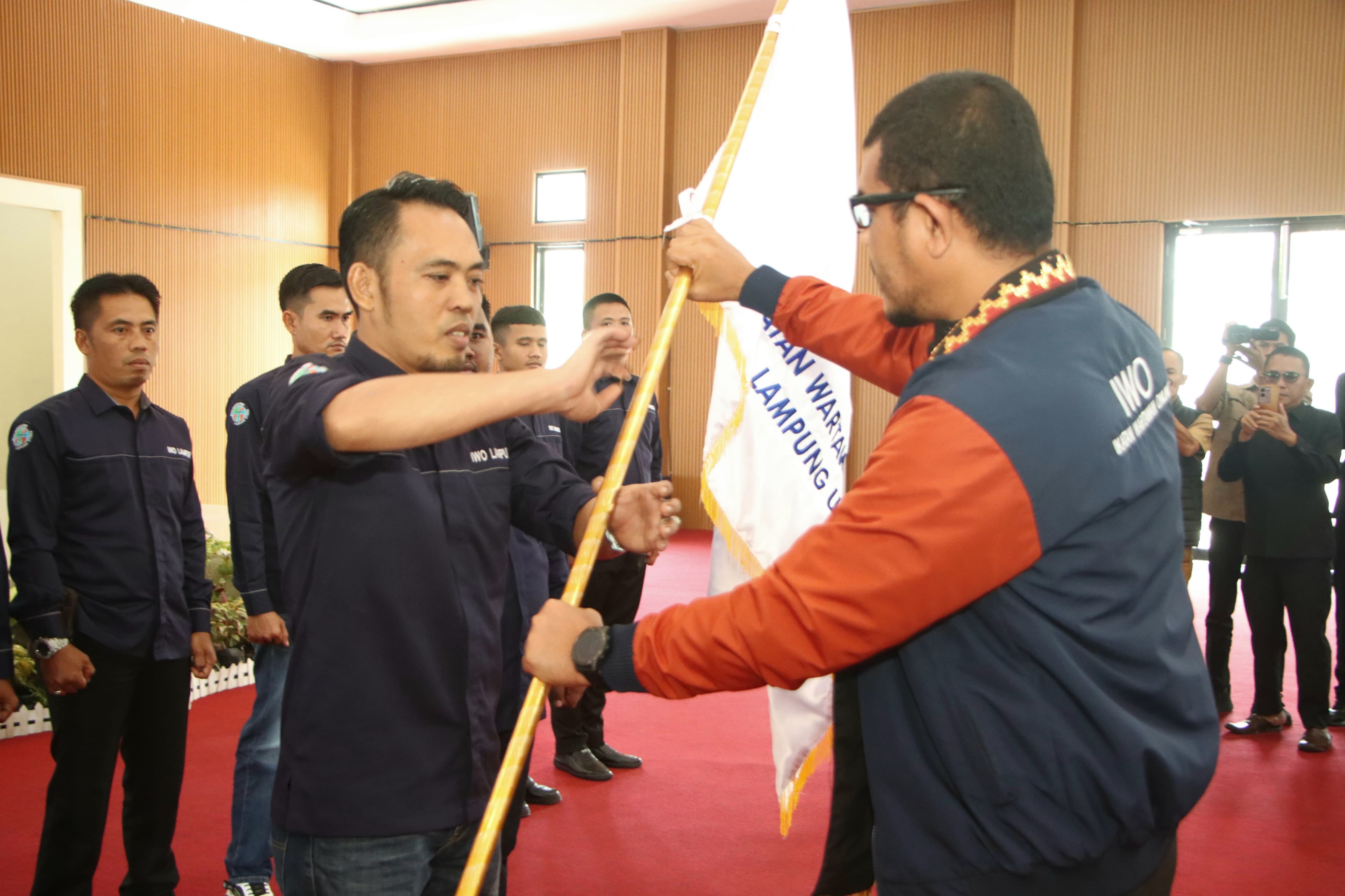 IWO Lampura Dikukuhkan, Siap Menuju Konstituen Dewan Pers dan Rakernas di Bali