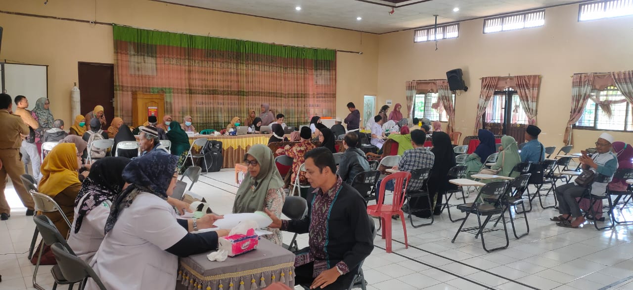 Ingat! Pemeriksaan Kesehatan Calon Jemaah Haji Lampung Barat Dipusatkan di RSUDAU